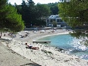 Lussino - Hotel Vespera e Aurora - la spiaggia